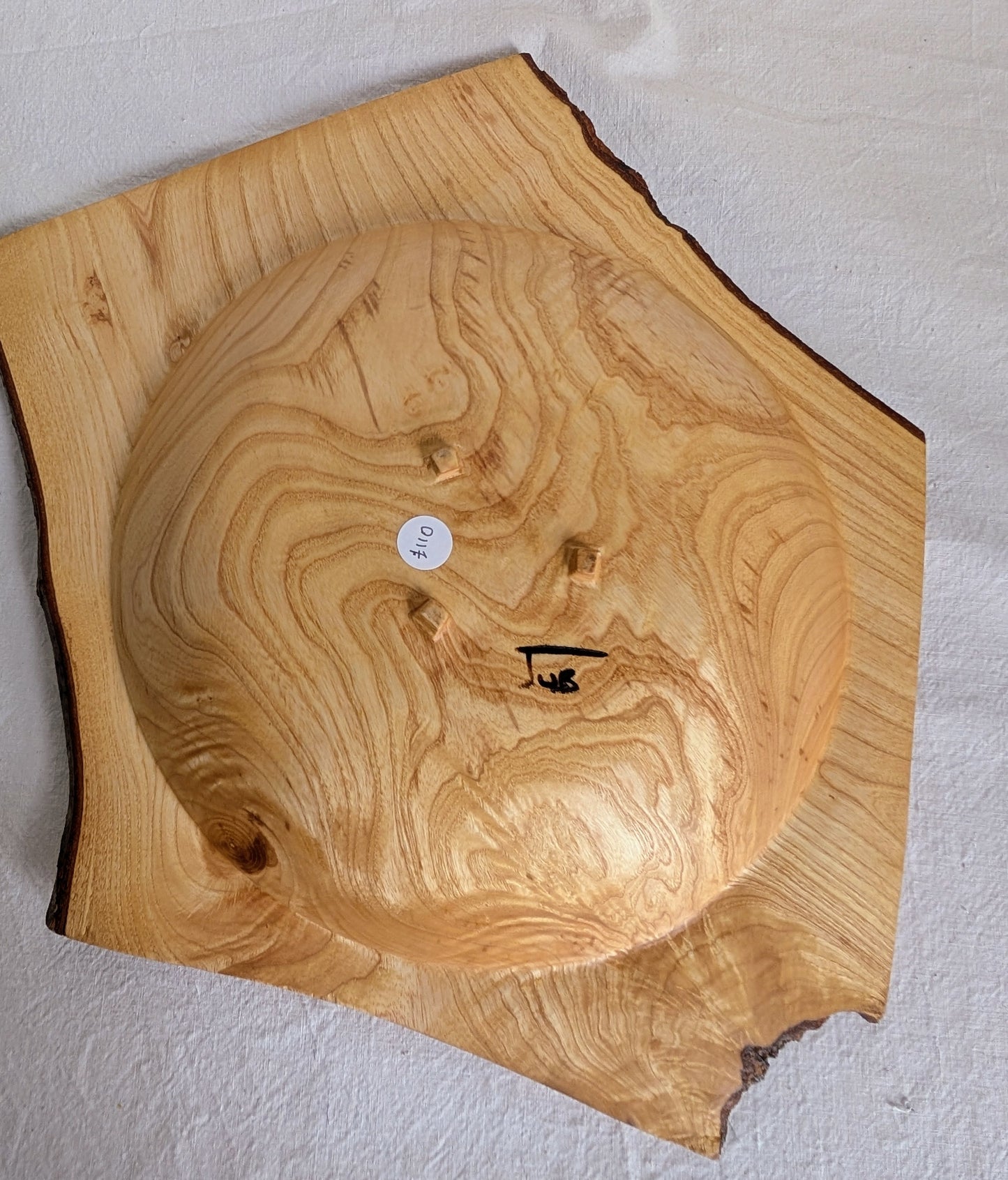 Winged Ash Low Bowl