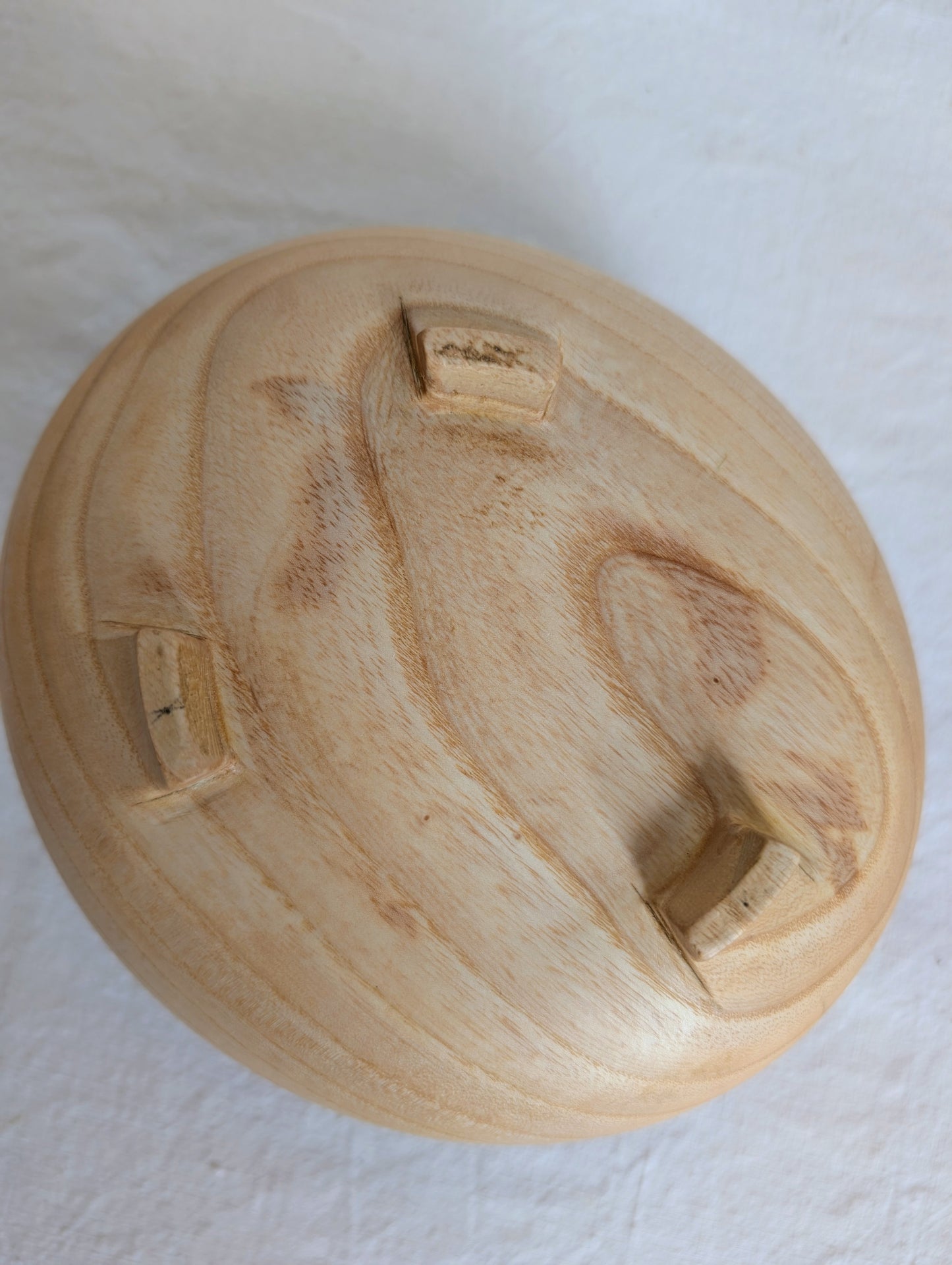 Square Neck Ash Vase with Feet