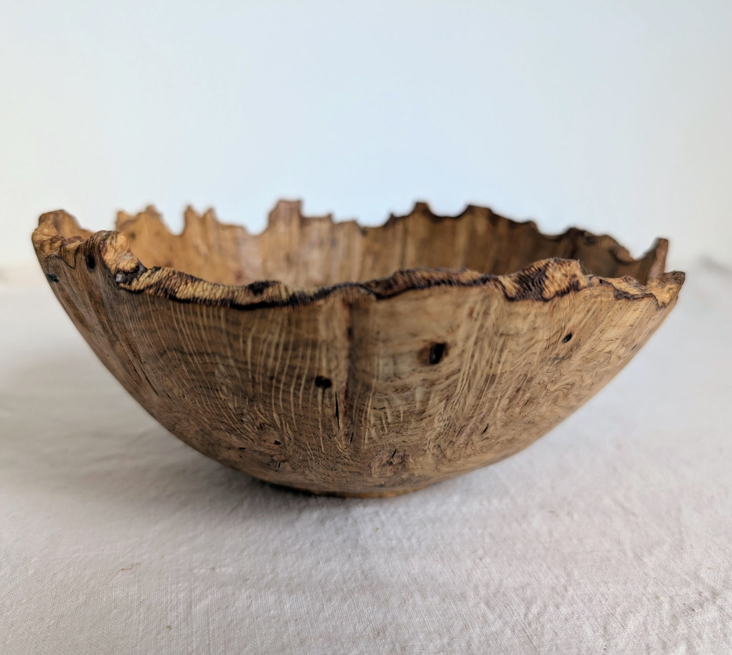 Oak Burr Bowl
