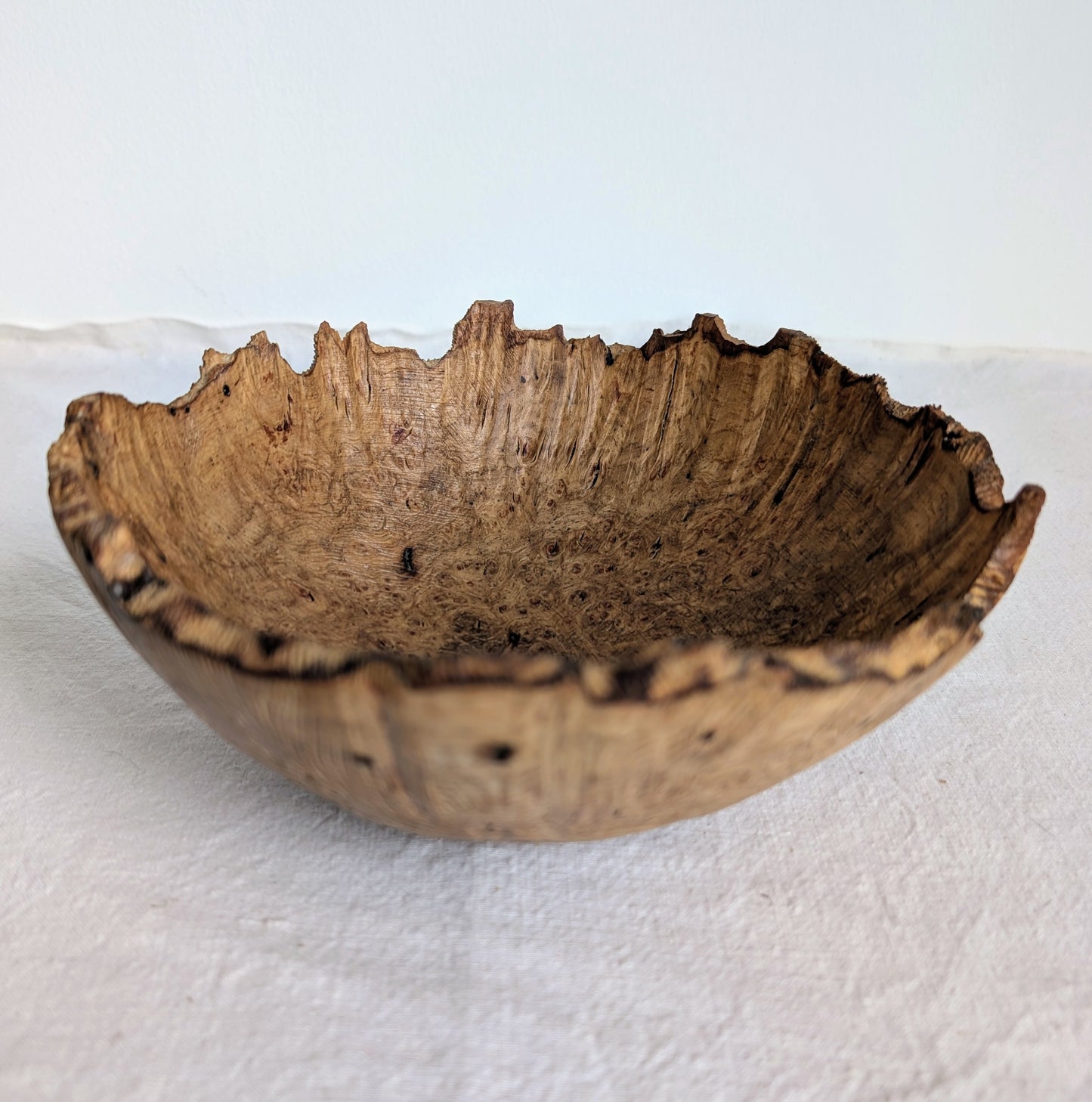 Oak Burr Bowl