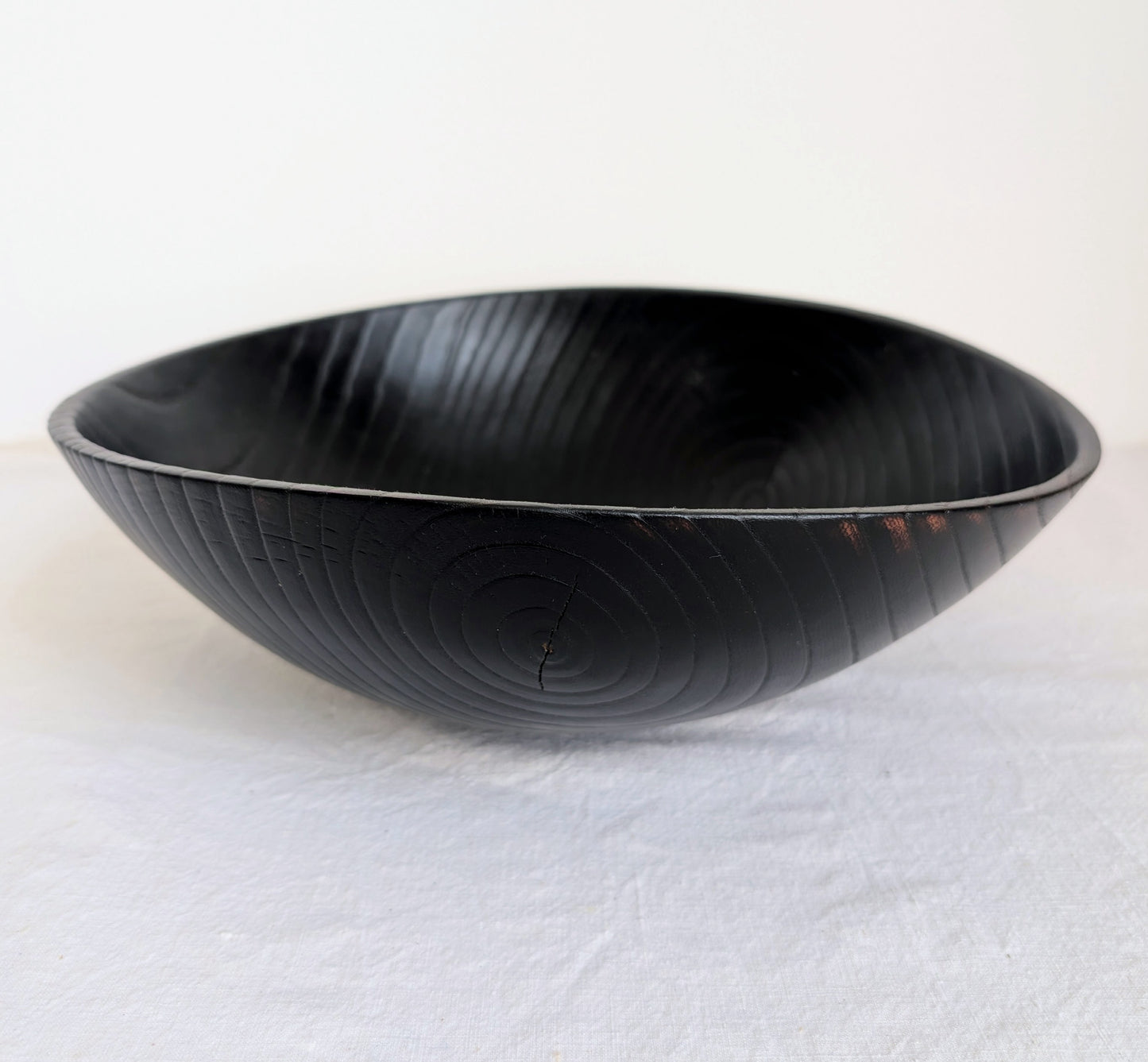 Black Burnt Ash Bowl