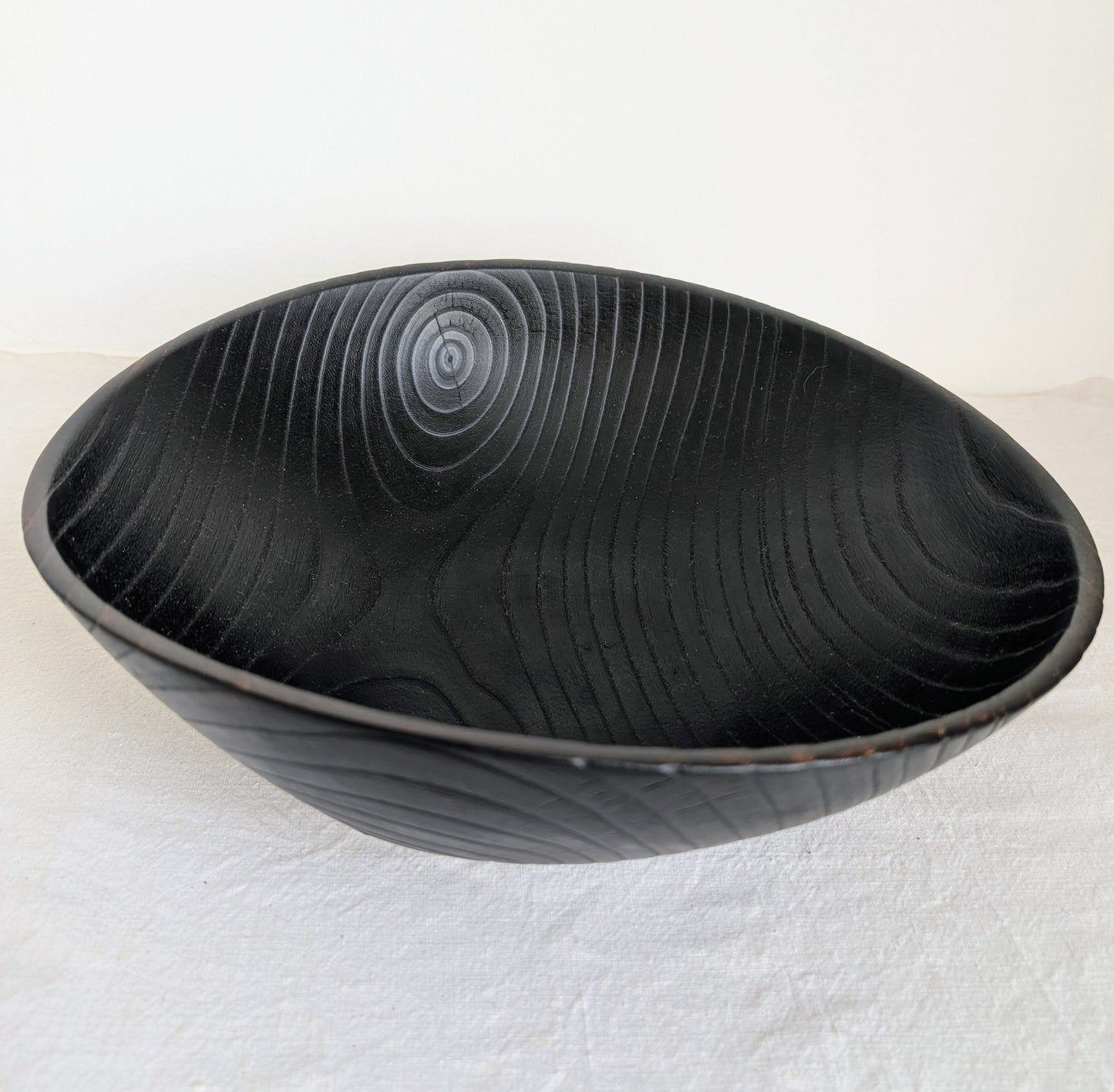 Black Burnt Ash Bowl
