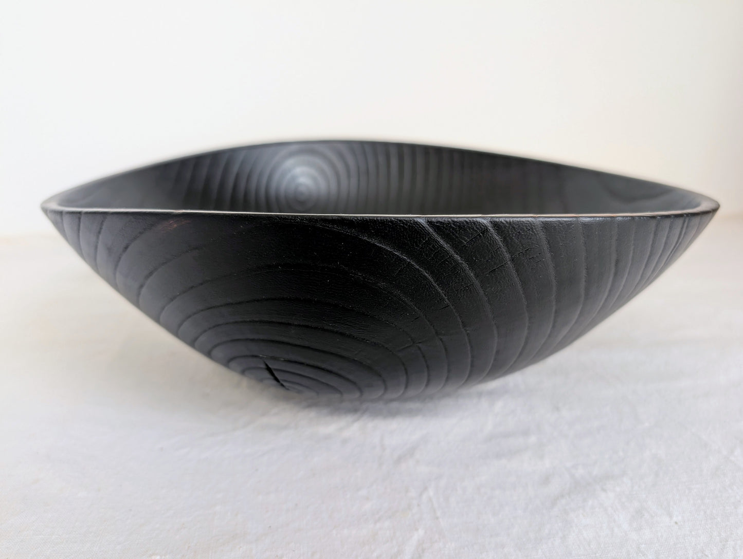 Black Burnt Ash Bowl