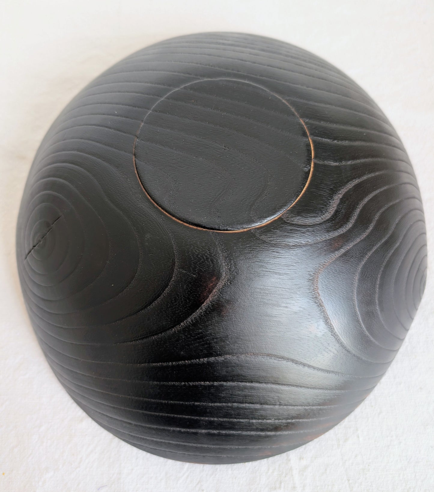 Black Burnt Ash Bowl