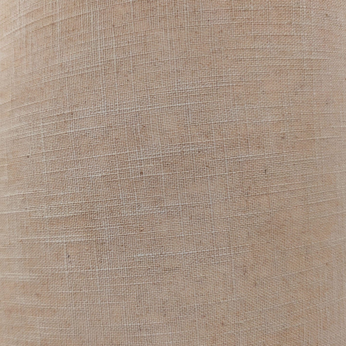 Beige 25cm empire lampshade dyed with willow bark