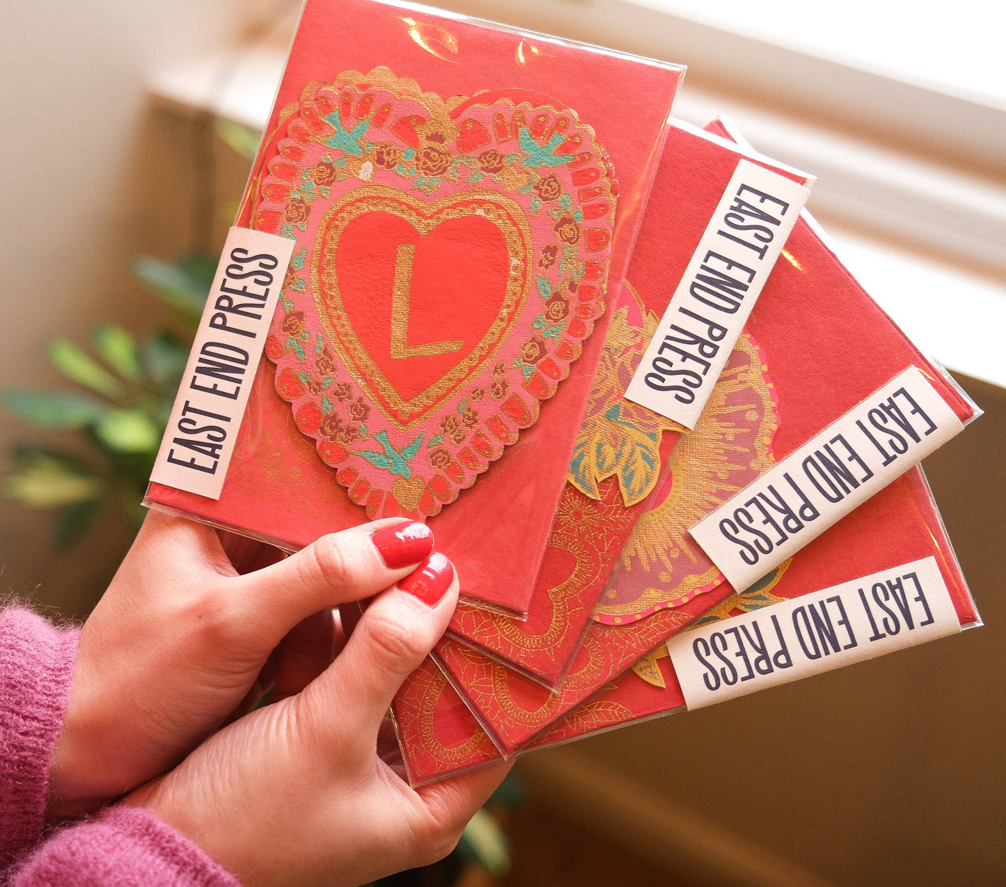 Love Concertina Greeting Card
