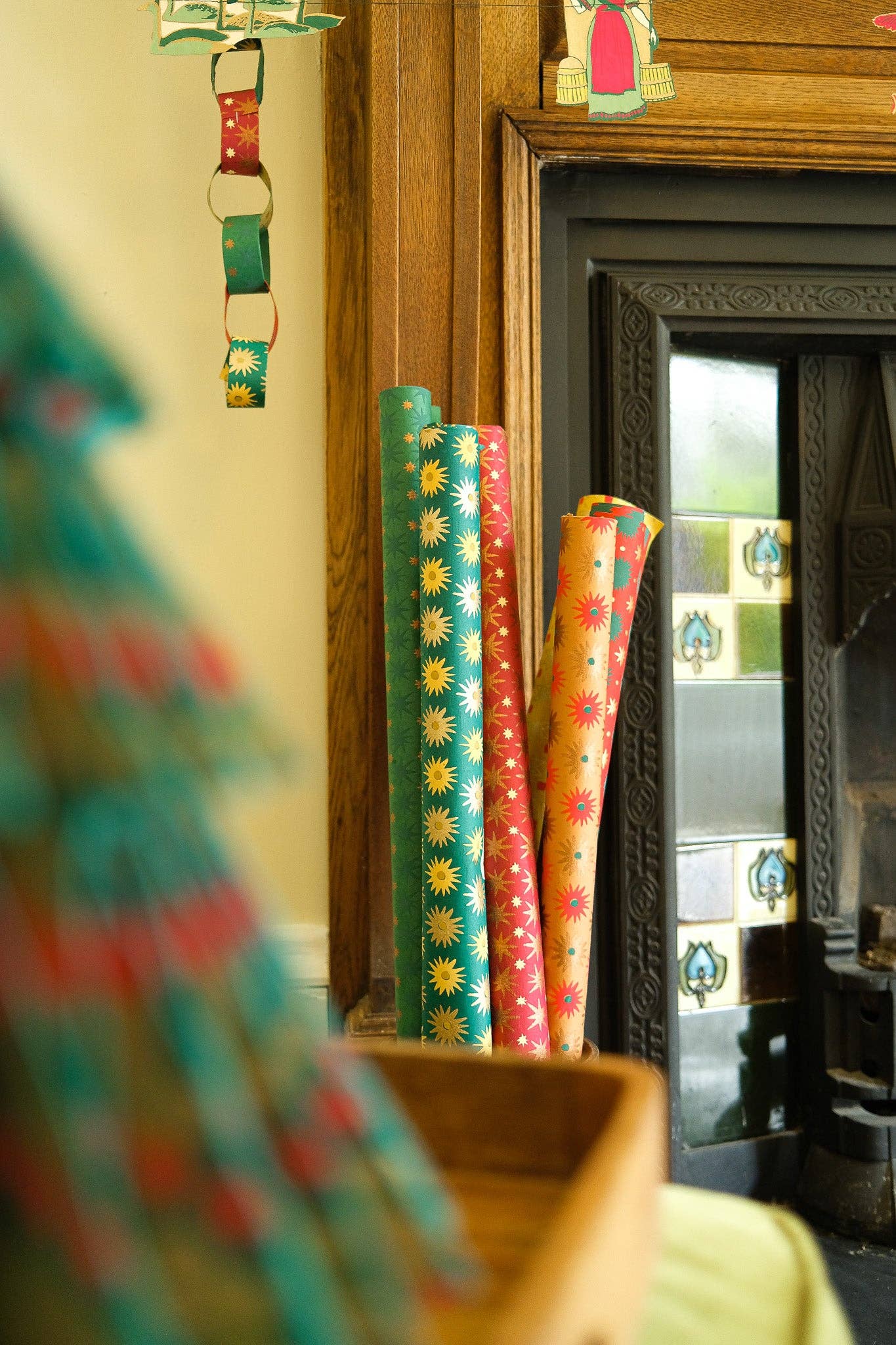 Festive Gift Wrap: Winter's Bloom