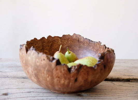 Oak Burr Bowl