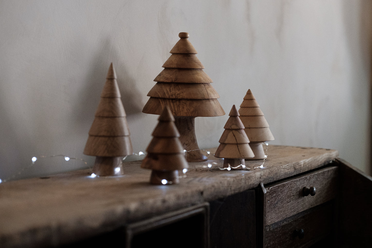 Christmas Tree Box C - Elm, Spalted Olive Ash, Sycamore