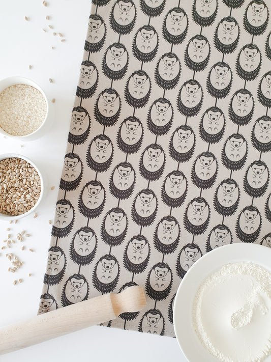 Hannah Issi Hedgehog teatowel