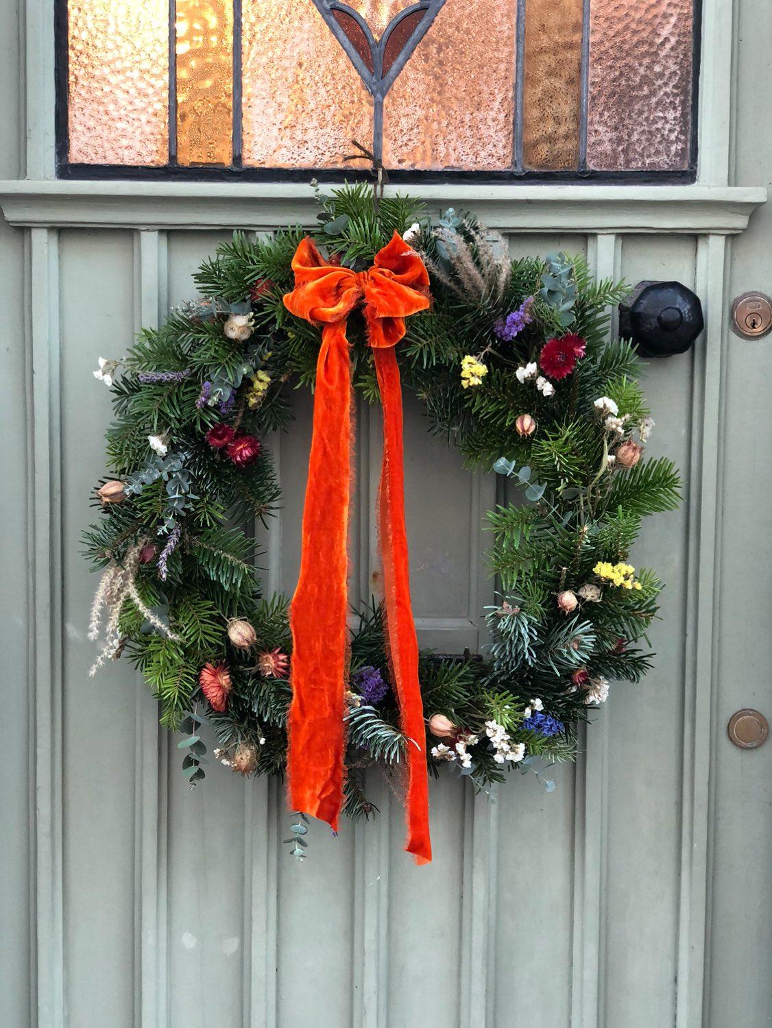 Create your own beautiful Christmas Wreath.
