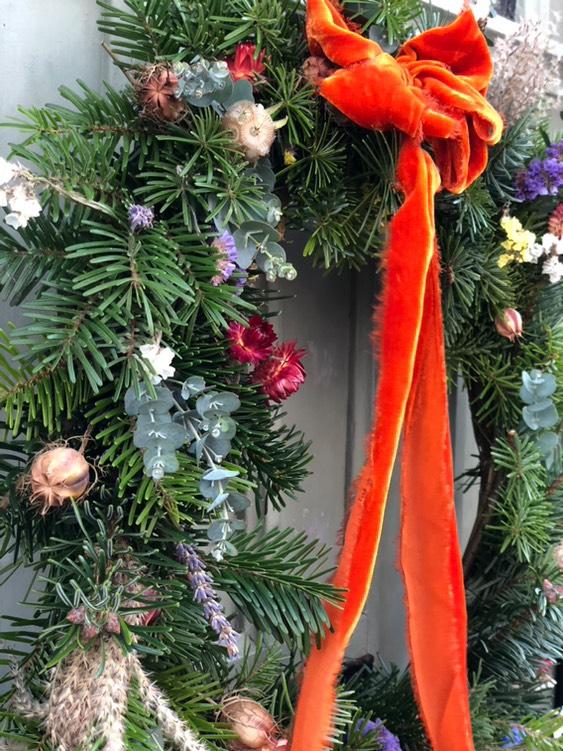 Create your own beautiful Christmas Wreath.