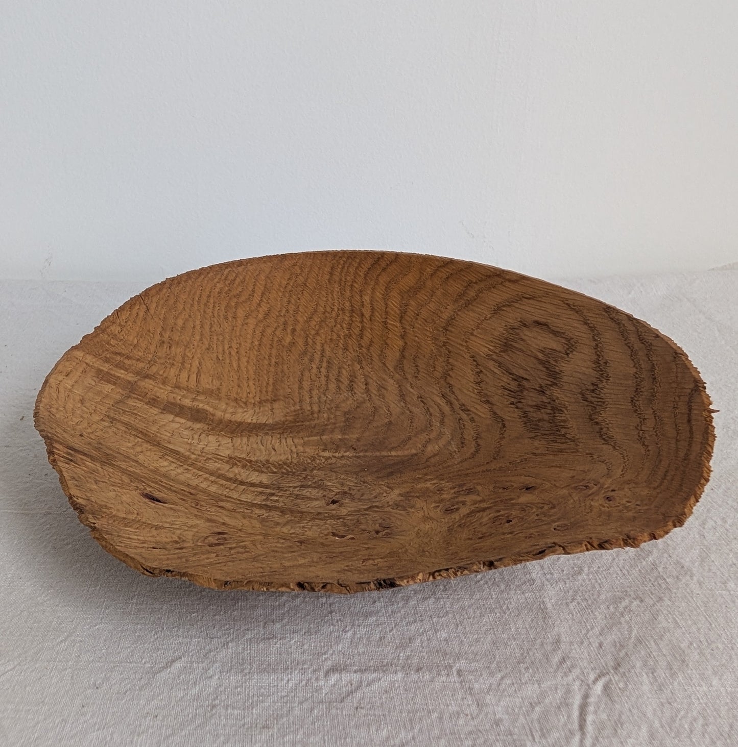 Warped Oak Bowl