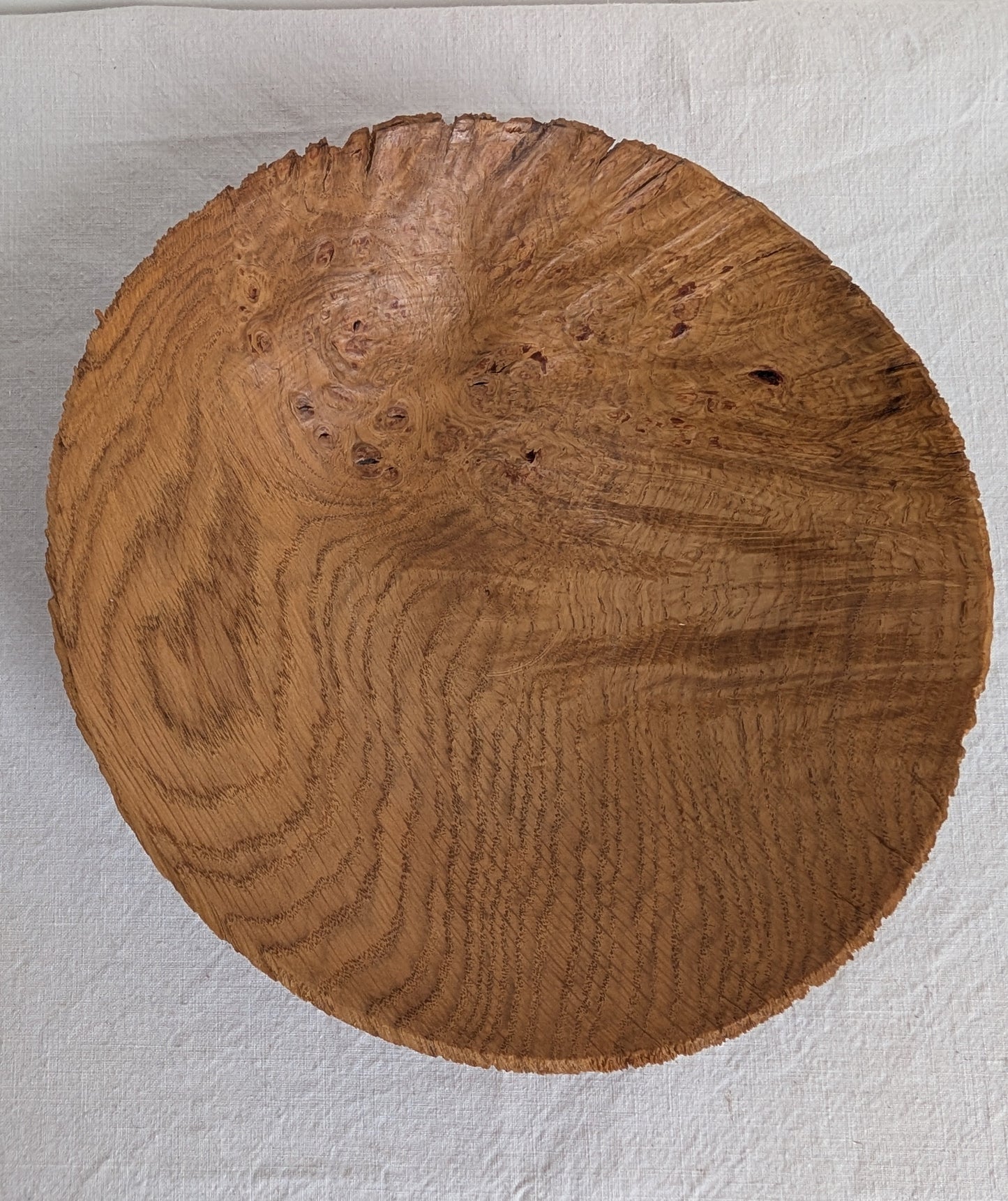 Warped Oak Bowl