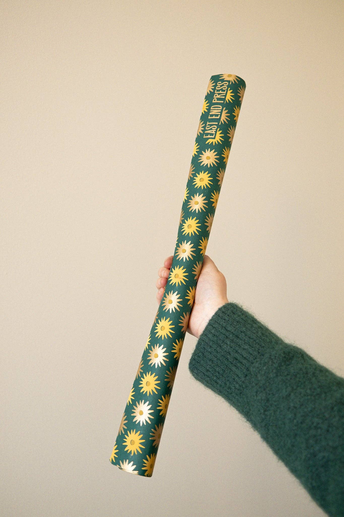 Festive Gift Wrap: Winter's Bloom