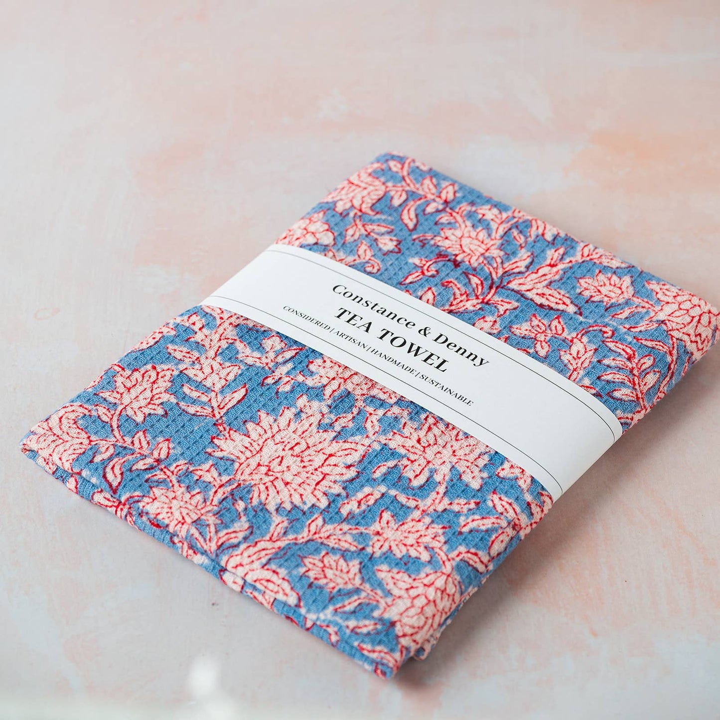 Botanica Sky tea towel