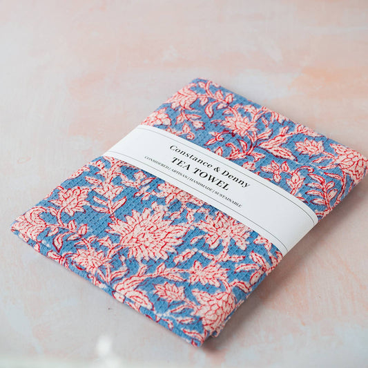 Botanica Sky tea towel