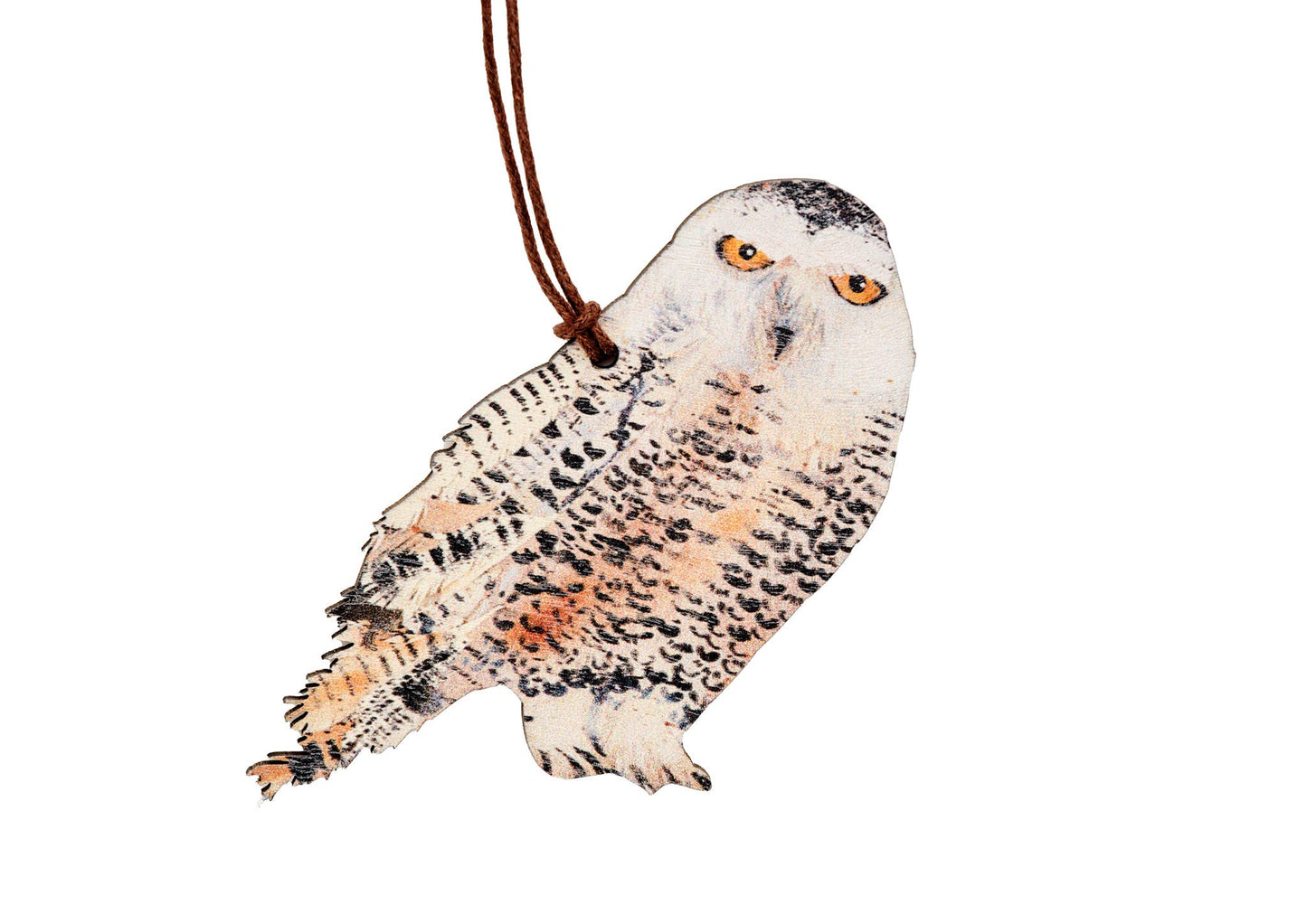 Snowy Owl right facing decoration