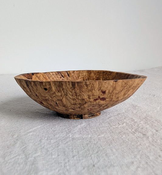 Oak Burr Bowl - tiny